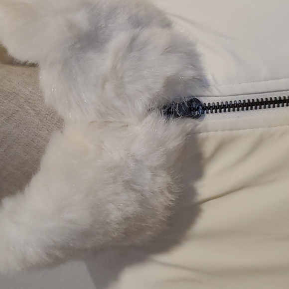 Carte Faux Fur Reversible Vest white  Size L - Picture 7 of 11